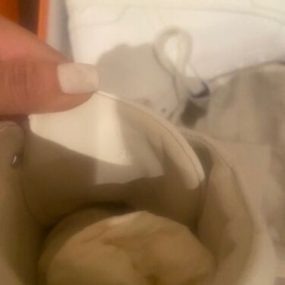 Hermes Daydream Kelly High Top Sneaker Tennis Shoes White Size 38 With Silver - Picture 11 of 11